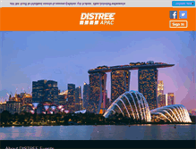 Tablet Screenshot of distree-apac.com